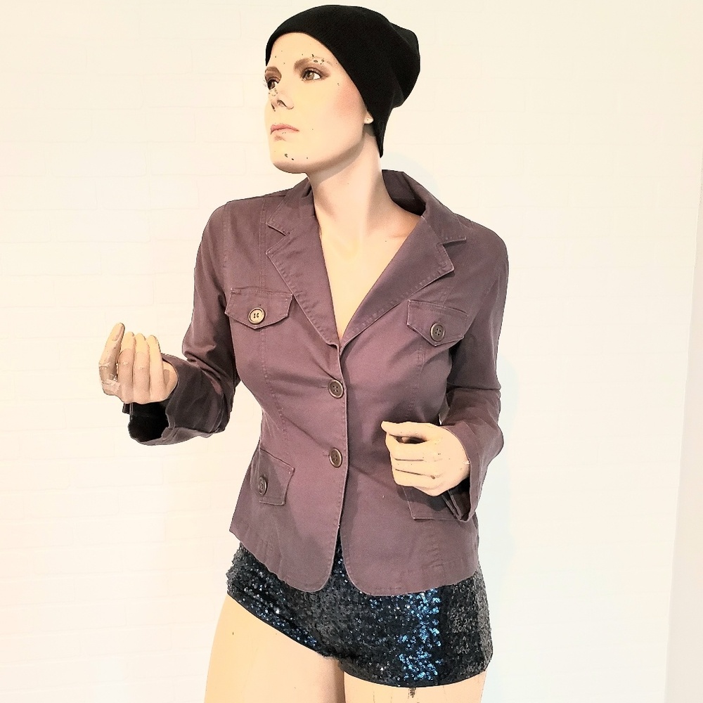 Charlotte Russe cotton blazer